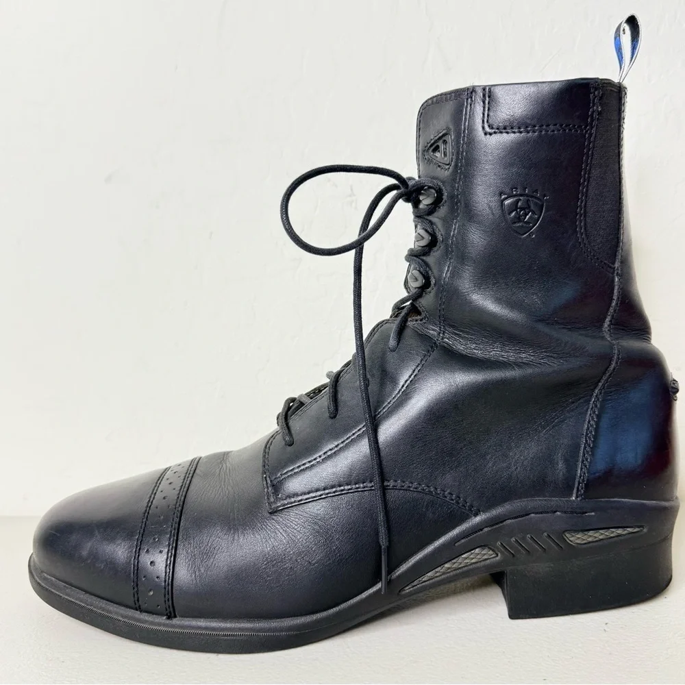 ARIAT Black Leather Lace Up Cobalt XR Style 66301 Men’s 13D